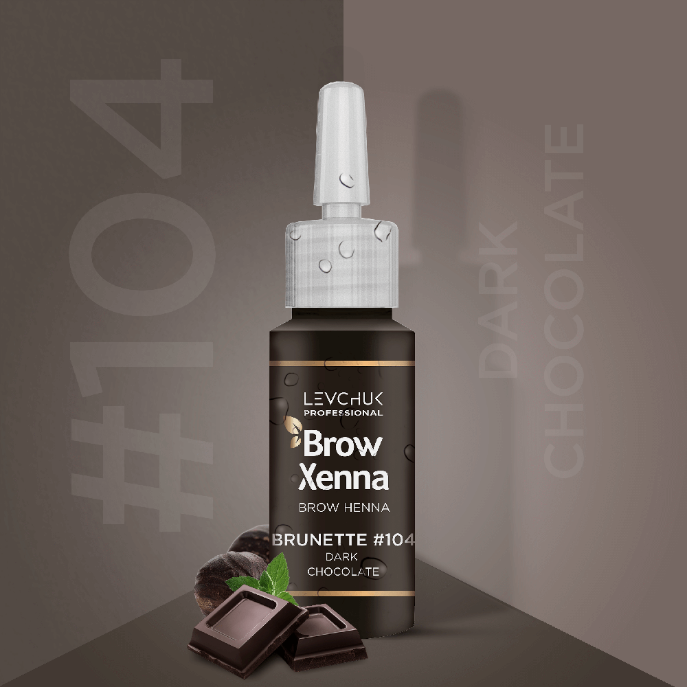 BrowXenna 104 Dark Chocolate